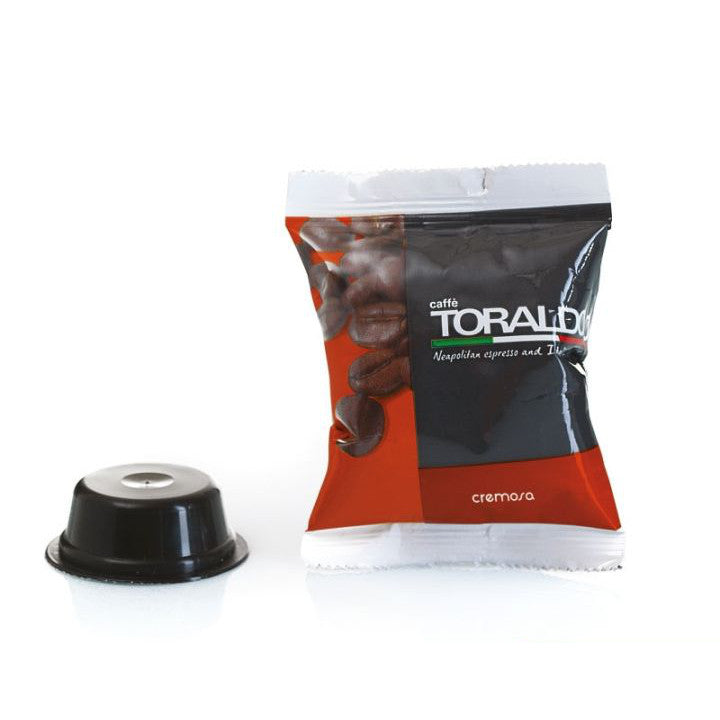 Capsule Caffè Toraldo Miscela Cremosa Compatibili Lavazza A Modo Mio 100 Capsule