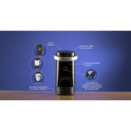 Bluemoon Borbone Macchina Da Caffè Per Cialde ESE 44mm