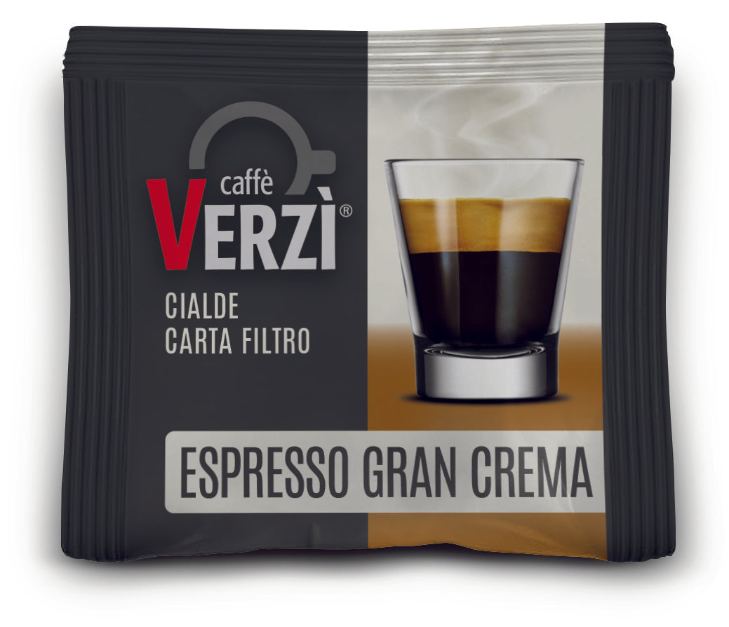 Caffè Verzì Cialda ESE 44 mm Miscela Espresso Gran Crema 150 Cialde