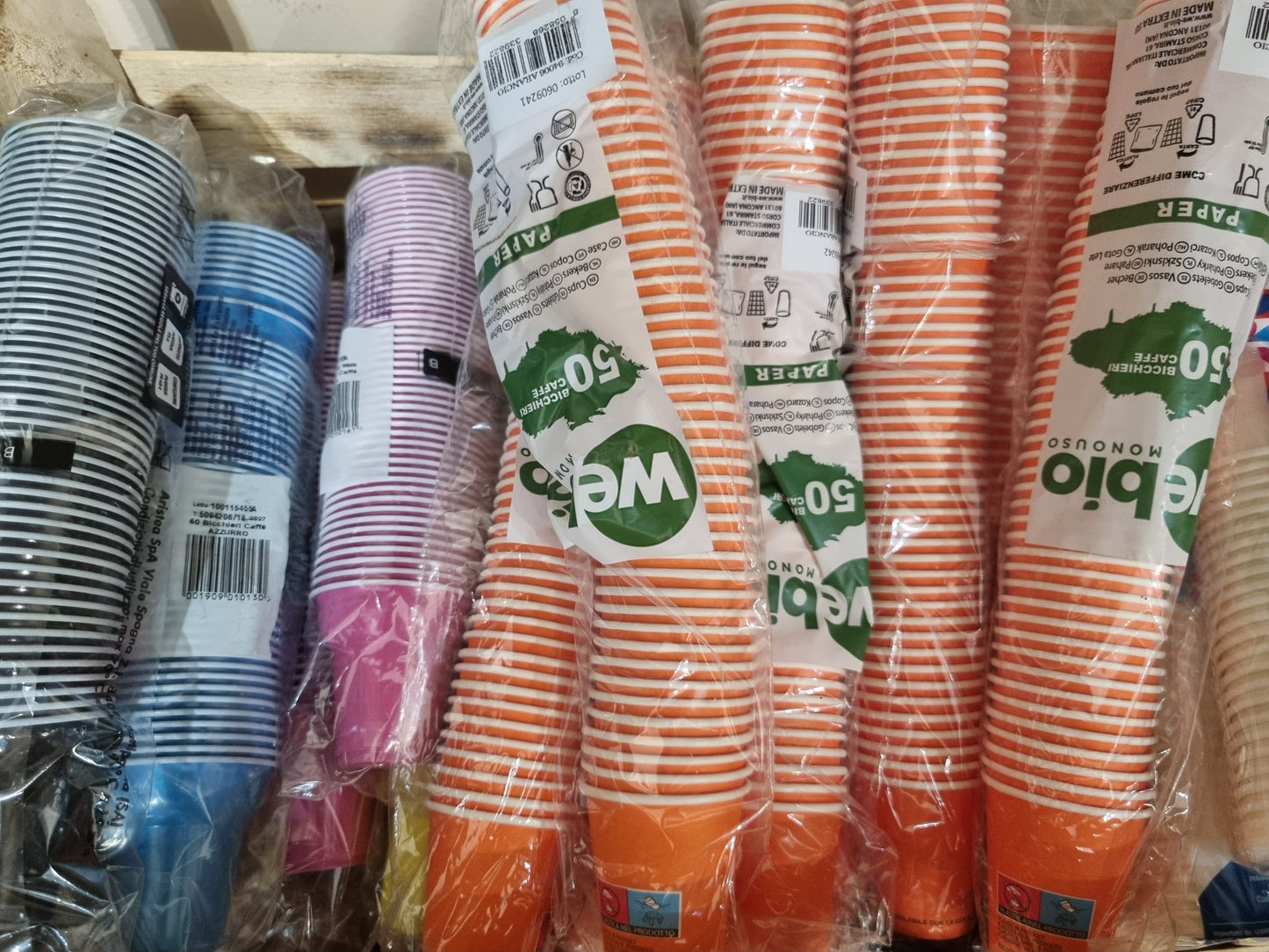 Bicchierini da Caffè Colore Casuale