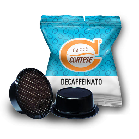 Caffè Cortese Miscela Decaffeinato Compatibili A Modo Mio 100 Capsule
