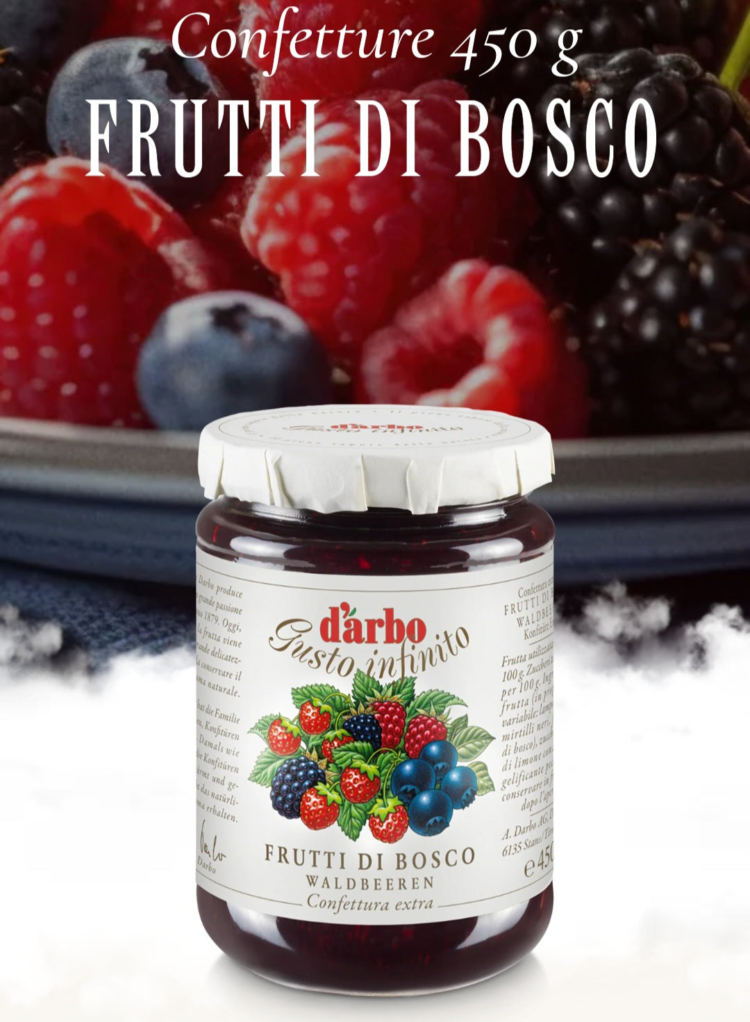 Marmellate D'Arbo Gusti Vari 450g