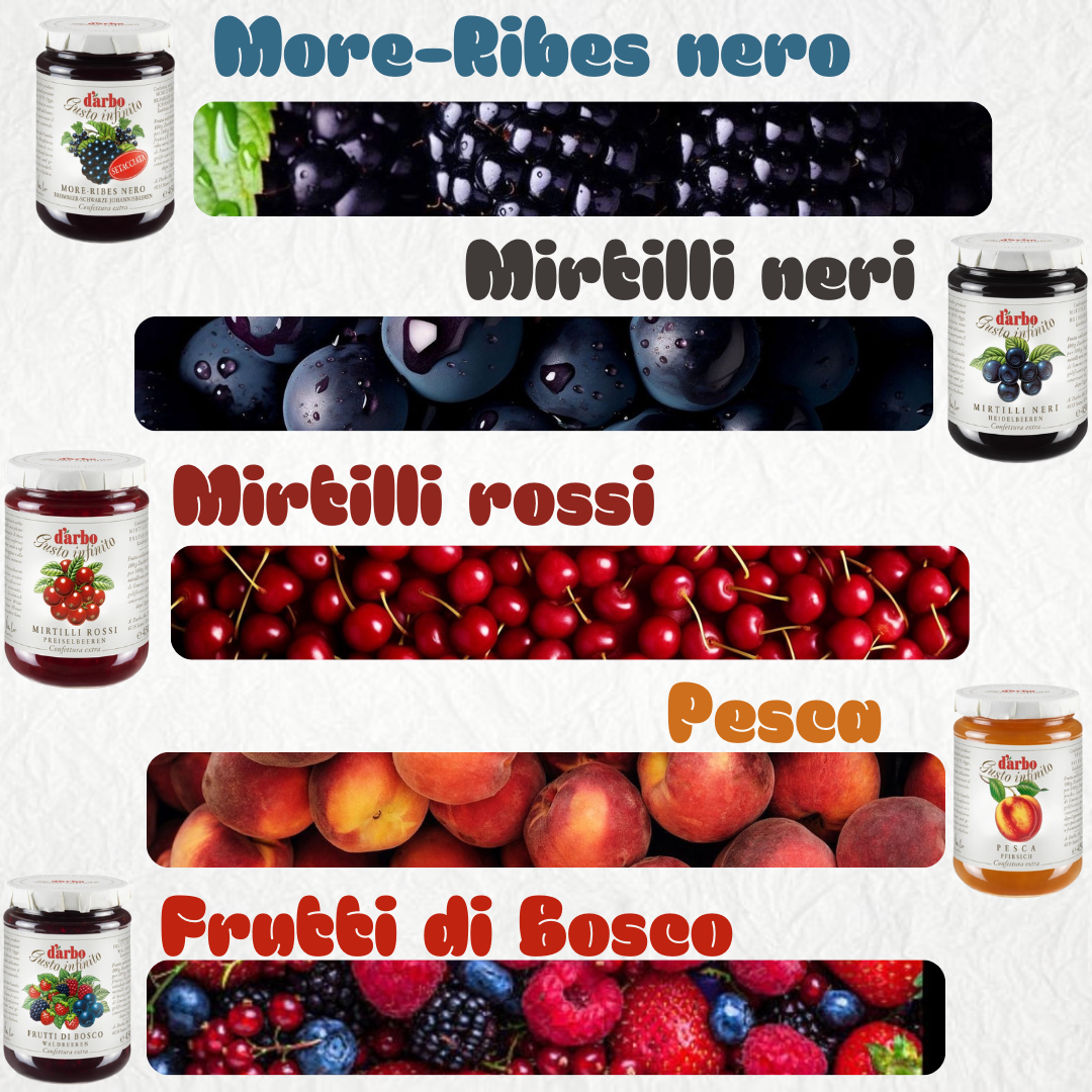 Marmellate D'Arbo Gusti Vari 450g