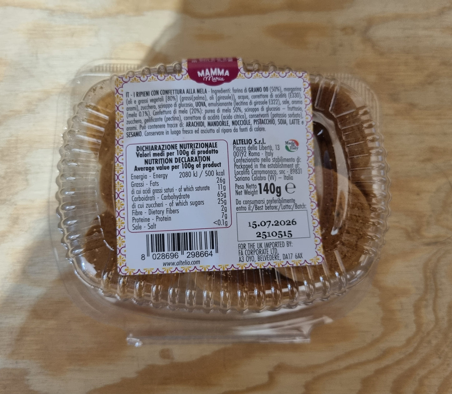 I Ripieni con Confettura alla Mela