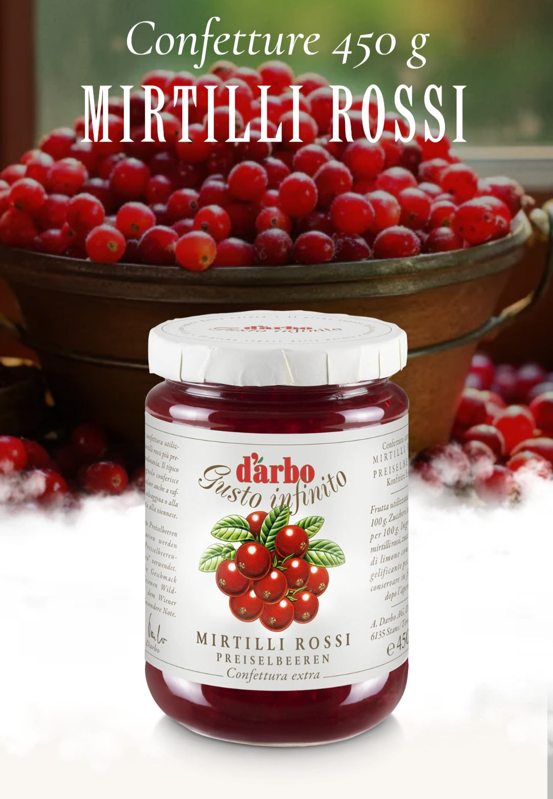 Marmellate D'Arbo Gusti Vari 450g