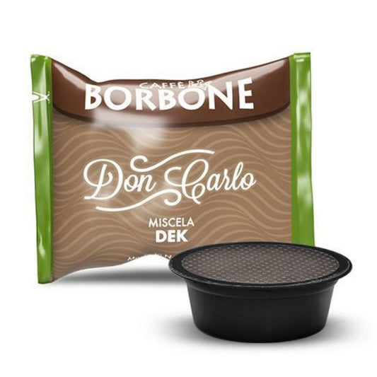 Capsule Don Carlo Caffè Borbone Miscela Decaffeinato Compatibili A Modo Mio 100 Capsule