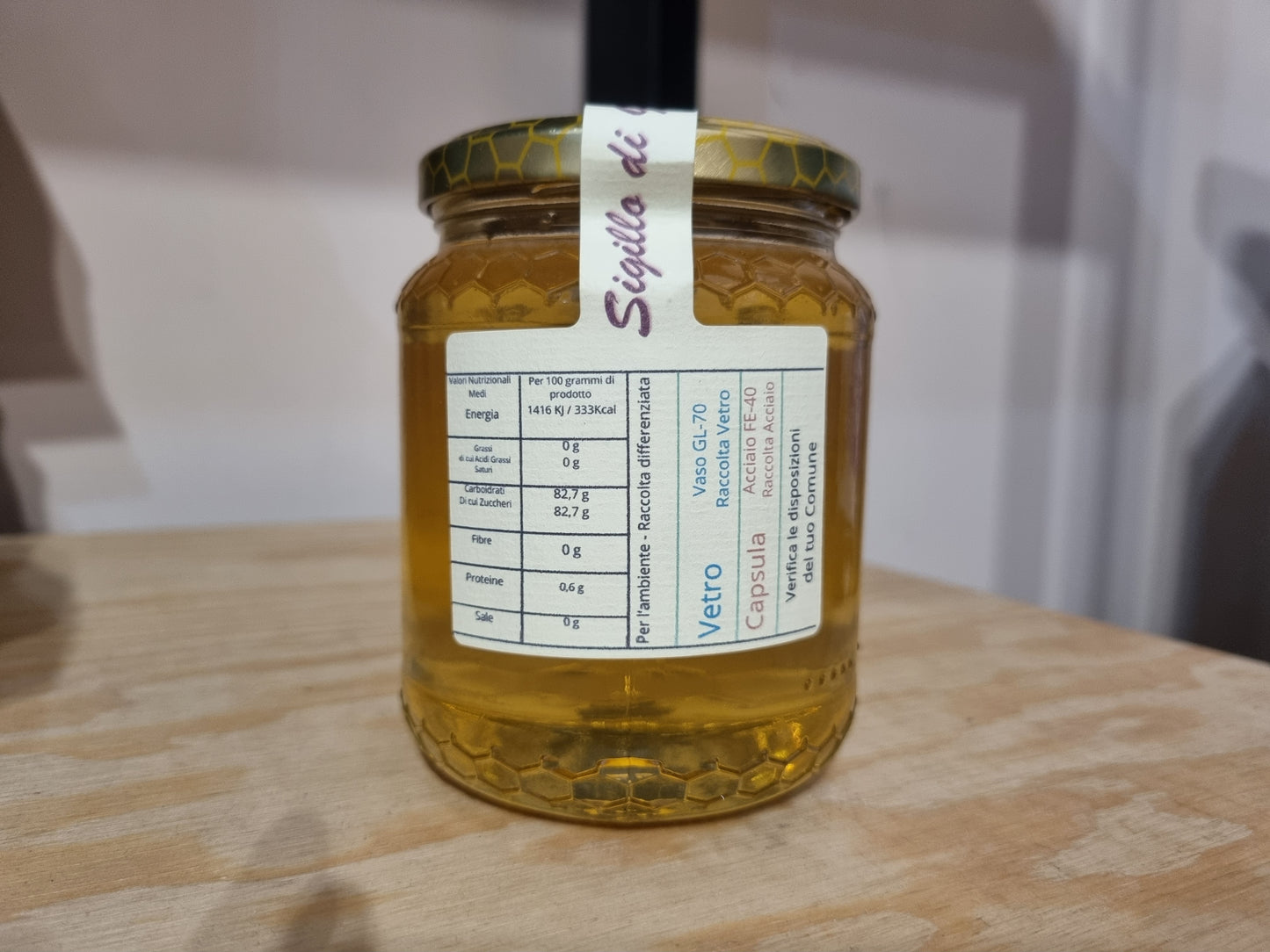 Miele Biologico 500g