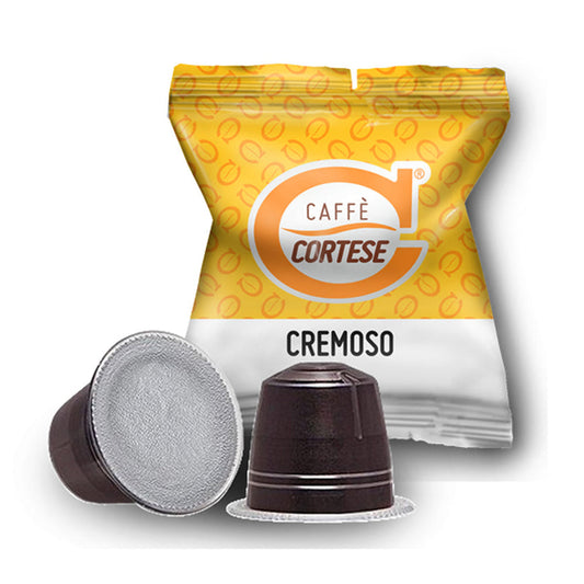 Caffè Cortese Miscela Cremoso Compatibili Nespresso 100 Capsule