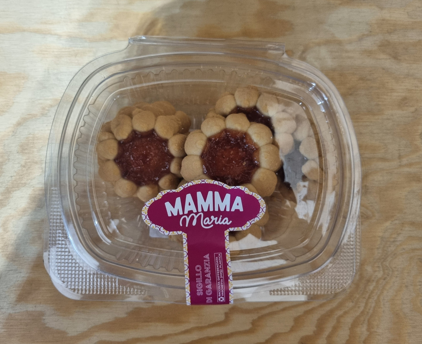 Margherite con Confettura di Ciliegie/Albicocche