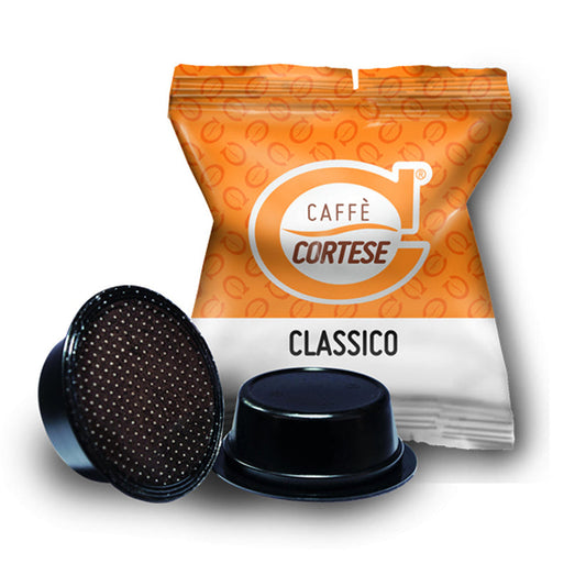 Caffè Cortese Miscela Classico Compatibili A Modo Mio 100 Capsule