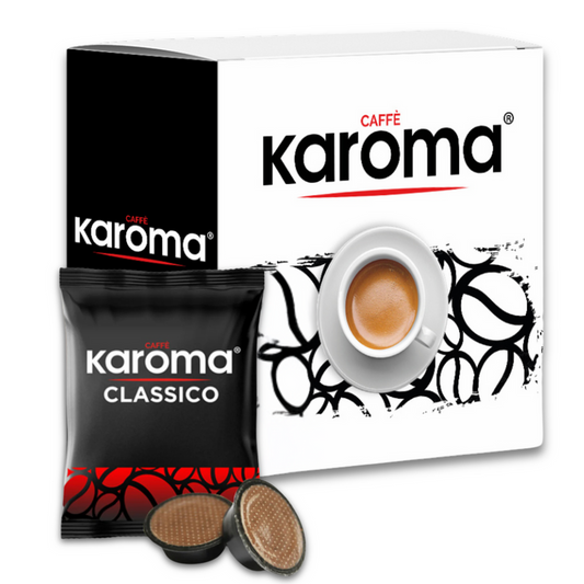 Caffè Karoma Miscela Classico Compatibili A Modo Mio 100 Cialde