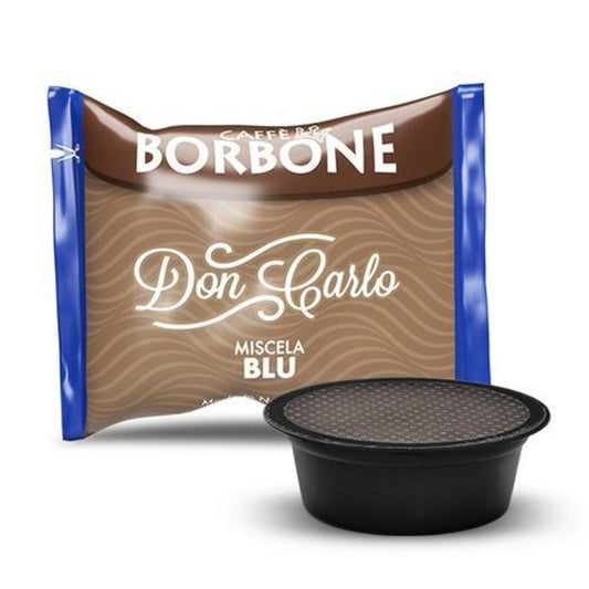 Capsule Don Carlo Caffè Borbone Miscela Blu Compatibili A Modo Mio 100 Capsule