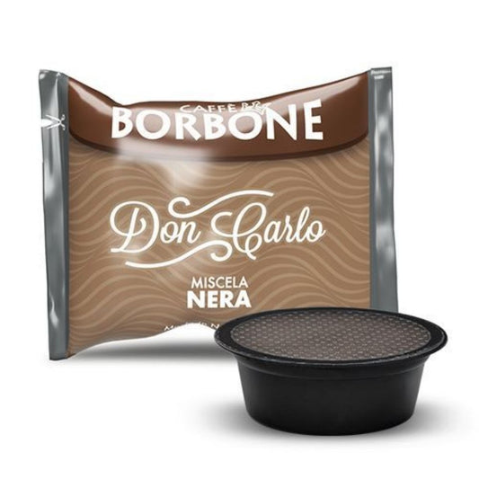 Capsule Don Carlo Caffè Borbone Miscela Nera Compatibili A Modo Mio 100 Capsule