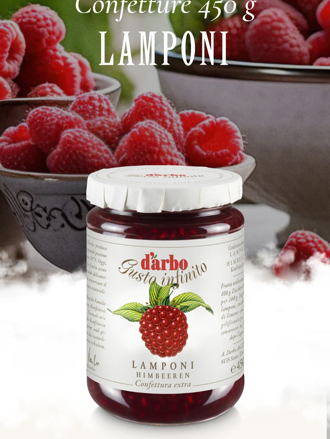 Marmellate D'Arbo Gusti Vari 450g