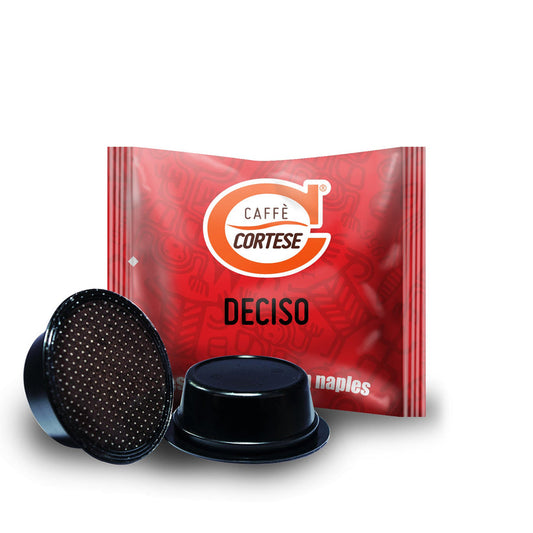 Caffè Cortese Miscela Deciso Compatibili A Modo Mio 100 Capsule