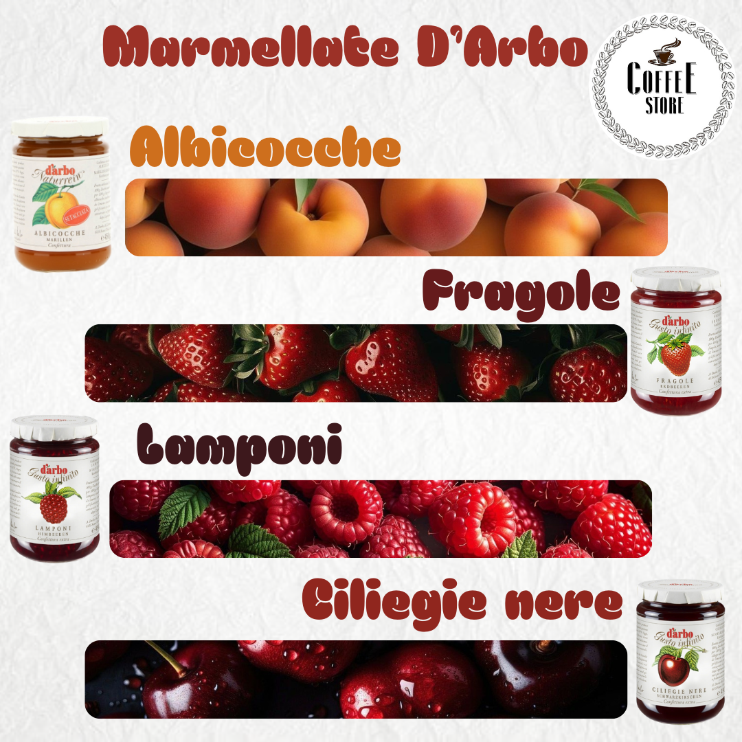 Marmellate D'Arbo Gusti Vari 450g