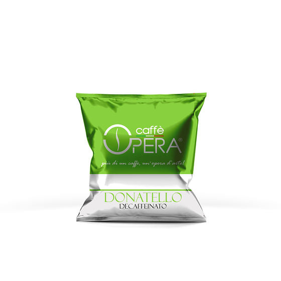 Caffè Opera Miscela Donatello (Decaffeinato) Compatibili A Modo Mio 100 Capsule